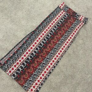 Pattern maxi skirt!